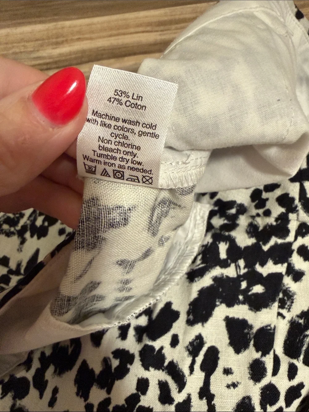 J CREW Scalloped Linen Cotton Animal Print Shorts Preppy Feminine Vacation Sz 8